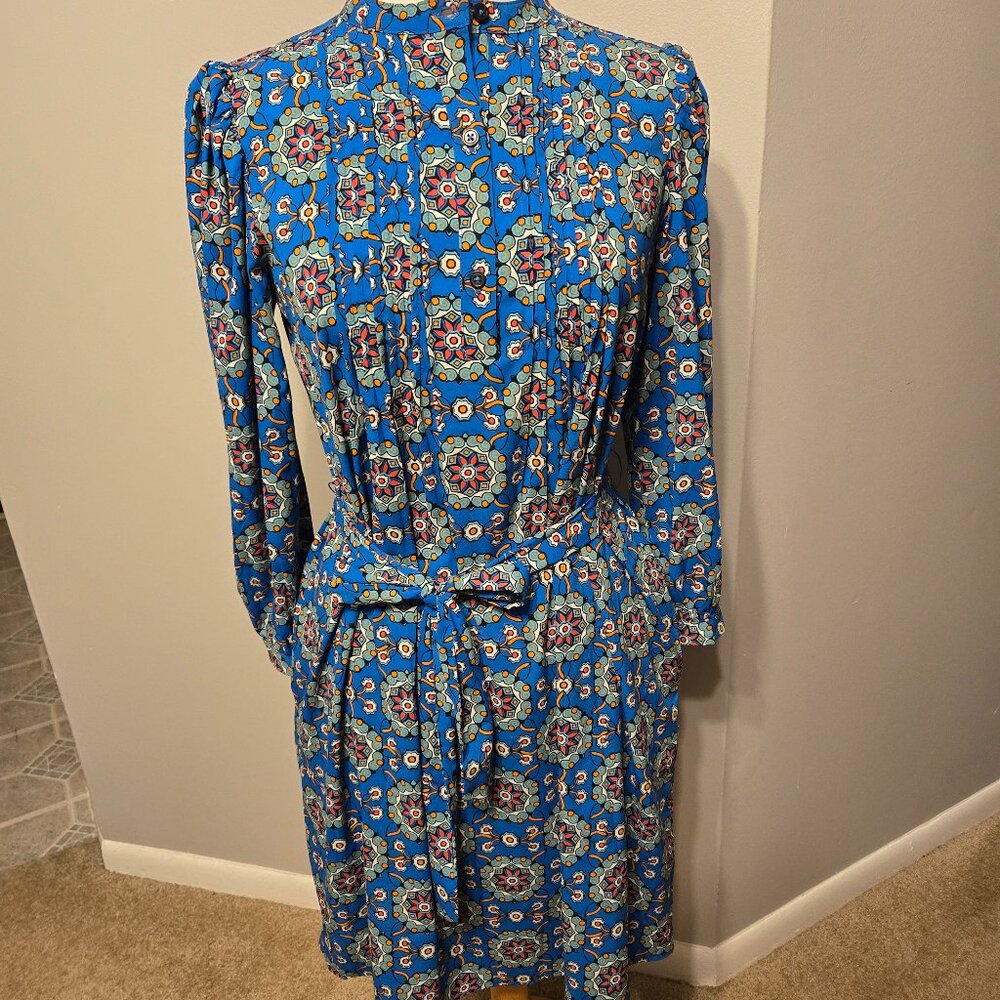 Donna Morgan Pintucked Midi Dress